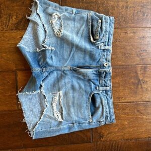 Rag & Bone cut off jean shorts size 29
